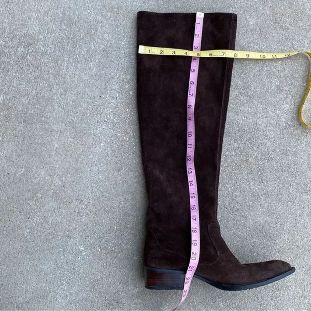 Born Dark Brown Over the Knee Boots - Picture 3 of 5